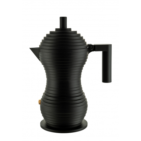 Moka Pulcina black by Alessi for 3 Cups