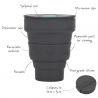 Collapsible Cup 350ml grey 