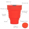 Collapsible Cup 350ml grey 