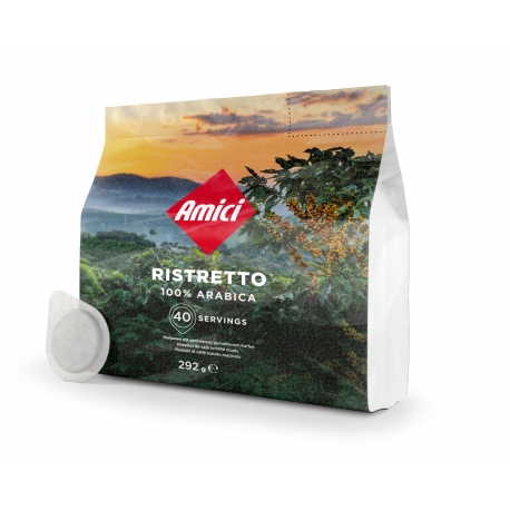 200 E.S.E. Portions Ristretto in bags with 40 pods 