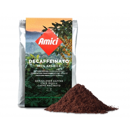 250 gr di caffè macinato decaffeinato