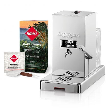 La Piccola inox with 1 carton 12 boxes of your choice